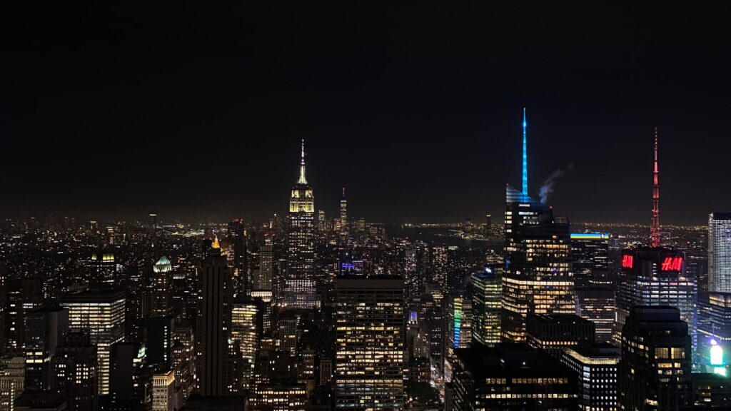 Top of the rock
