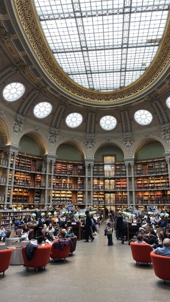 biblioteca richelieu parigi